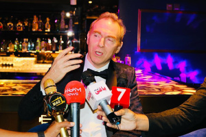 Wim Hoste Being Interviewed